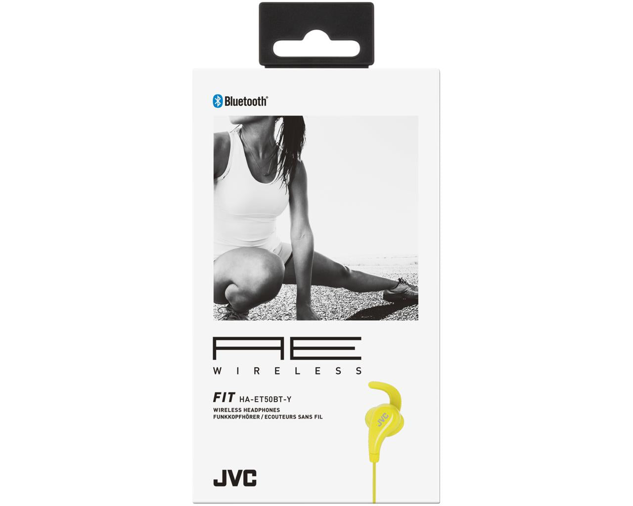 JVC Wireless In-Ear Headphone HA-ET50BTHeadphonesUp to 9 hours Battery LifeWater Resistant IPX5Pivot Motion FitAnti-Slip MaterialCable Management with Magnetic Housing Allows Ambient Sound with open type earpieceJVC Run & Music training app for smartphone